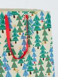 John Lewis Illustrated Trees Shopper Gift Bag, Extra Large