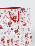 John Lewis Letters to Santa Shopper Gift Bag, Extra Large