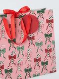 John Lewis Candy Cane Gift Bag, Medium
