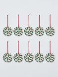 John Lewis Holly Berry Gift Tags, Pack of 10