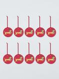 John Lewis Sausage Dog Gift Tags, Pack of 10