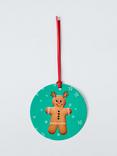 John Lewis Gingerbread Gift Tags, Pack of 10