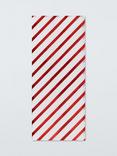 John Lewis Candy Stripe Foiled Tissue Paper, 3 Sheets