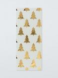 John Lewis Christmas Tree Foiled Tissue Paper, 3 Sheets