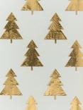 John Lewis Christmas Tree Foiled Tissue Paper, 3 Sheets