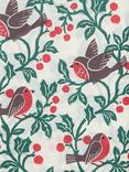 John Lewis Robin and Holly Tissue Paper, 3 Sheets