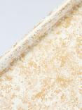 John Lewis Distressed Wrapping Paper, L4m, Gold