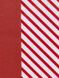 John Lewis Candy Stripe Wrapping Paper Kit, L6m