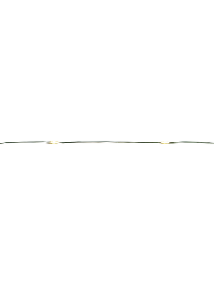 NOMA 360 Micro LED Indoor/Outdoor String Lights, Warm White, Green Mid