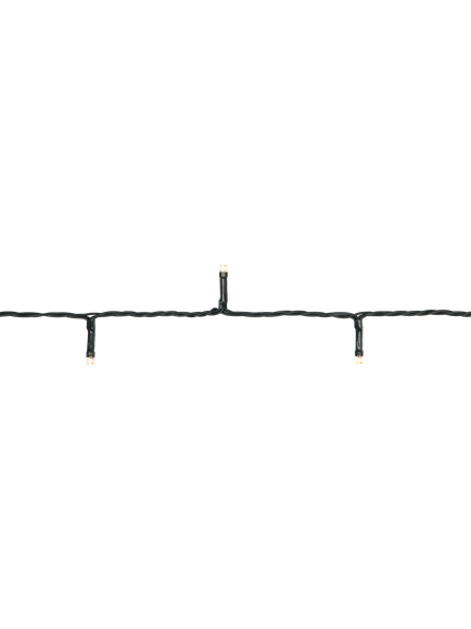 NOMA 360 LED Multi-Function Indoor/Outdoor String Lights with Timer, Warm White, Green Mid
