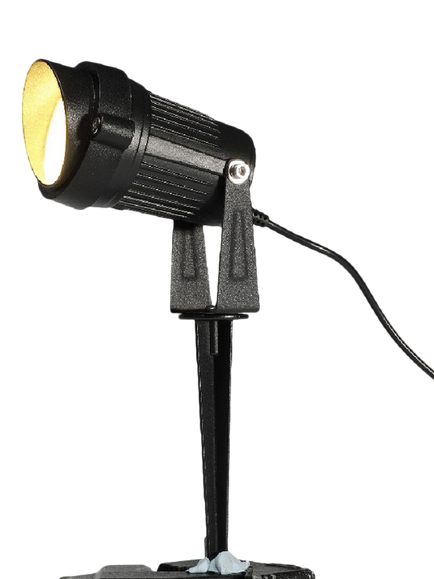 NOMA Connectable Outdoor Spotlight, Pack of 4, Black Black