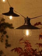 NOMA 6 LED Connecting Saucer Festoon Lights, Warm White
