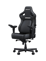 anda seaT Kaiser 4 XL PVC Leather Premium Gaming Chair, Black