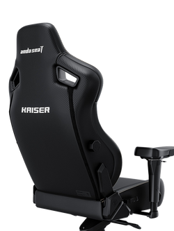anda seaT Kaiser 4 XL PVC Leather Premium Gaming Chair, Black - view 2, Black