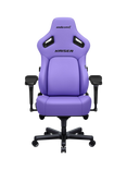 anda seaT Kaiser 4 XL PVC Leather Premium Gaming Chair, Purple