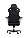 anda seaT Kaiser 4 PVC Leather Premium Gaming Chair, Black