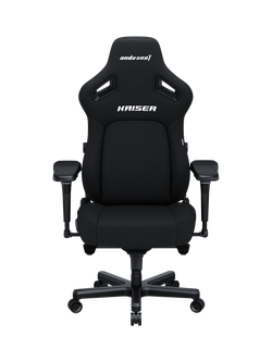 anda seaT Kaiser 4 Fabric Premium Gaming Chair, Black
