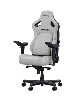 anda seaT Kaiser 4 Fabric Premium Gaming Chair, Grey