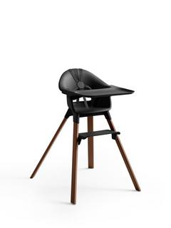 Stokke Clikk Highchair, Black/Warm Brown