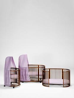 Stokke Sleepi Mini Cot Extension, Warm Brown - view 2, Warm Brown