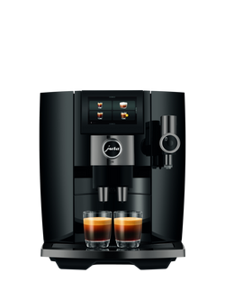Jura J10 Coffee Machine, Black, Piano Black