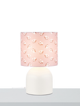 John Lewis Kids' Floral Bedside Lamp, Greige