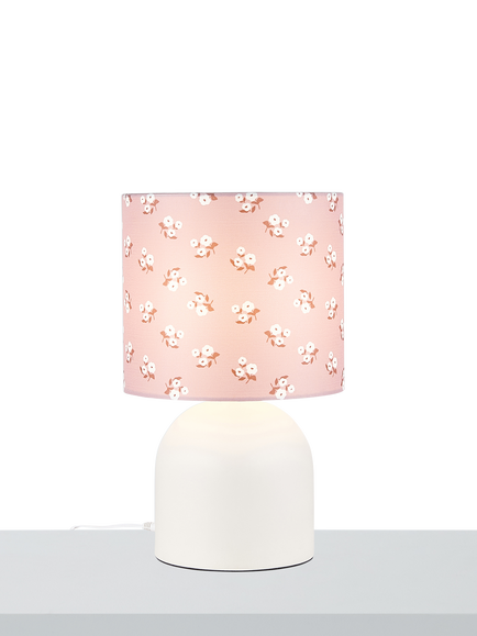 John Lewis Kids' Floral Bedside Lamp, Greige, Greige