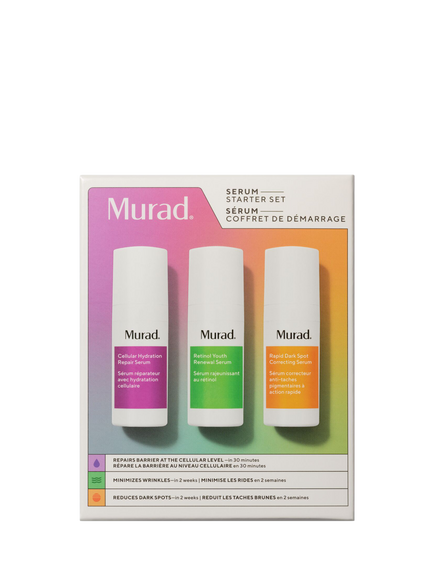 Murad Serum Starter Kit Skincare Gift Set, 3 x 10ml, 