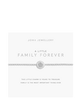 Joma Jewellery A Little Family Forever Beaded Bracelet, Silver