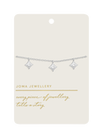 Joma Jewellery Scatter Charm Bracelet, Silver