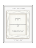 Joma Jewellery Lab Grown Diamond A Little With Love Bracelet, Silver