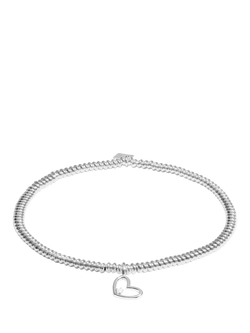 Joma Jewellery Lab Grown Diamond A Little Happy 18th Birthday Bracelet, Silver, Silver