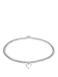 Joma Jewellery Lab Grown Diamond A Little 40th Birthday Bracelet, Silver
