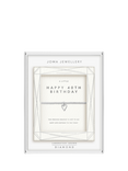 Joma Jewellery Lab Grown Diamond A Little 40th Birthday Bracelet, Silver