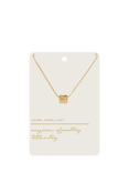 Joma Jewellery Style Stories Barrel Charm Necklace, Gold