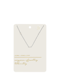 Joma Jewellery Style Stories Pearl Necklace, Silver