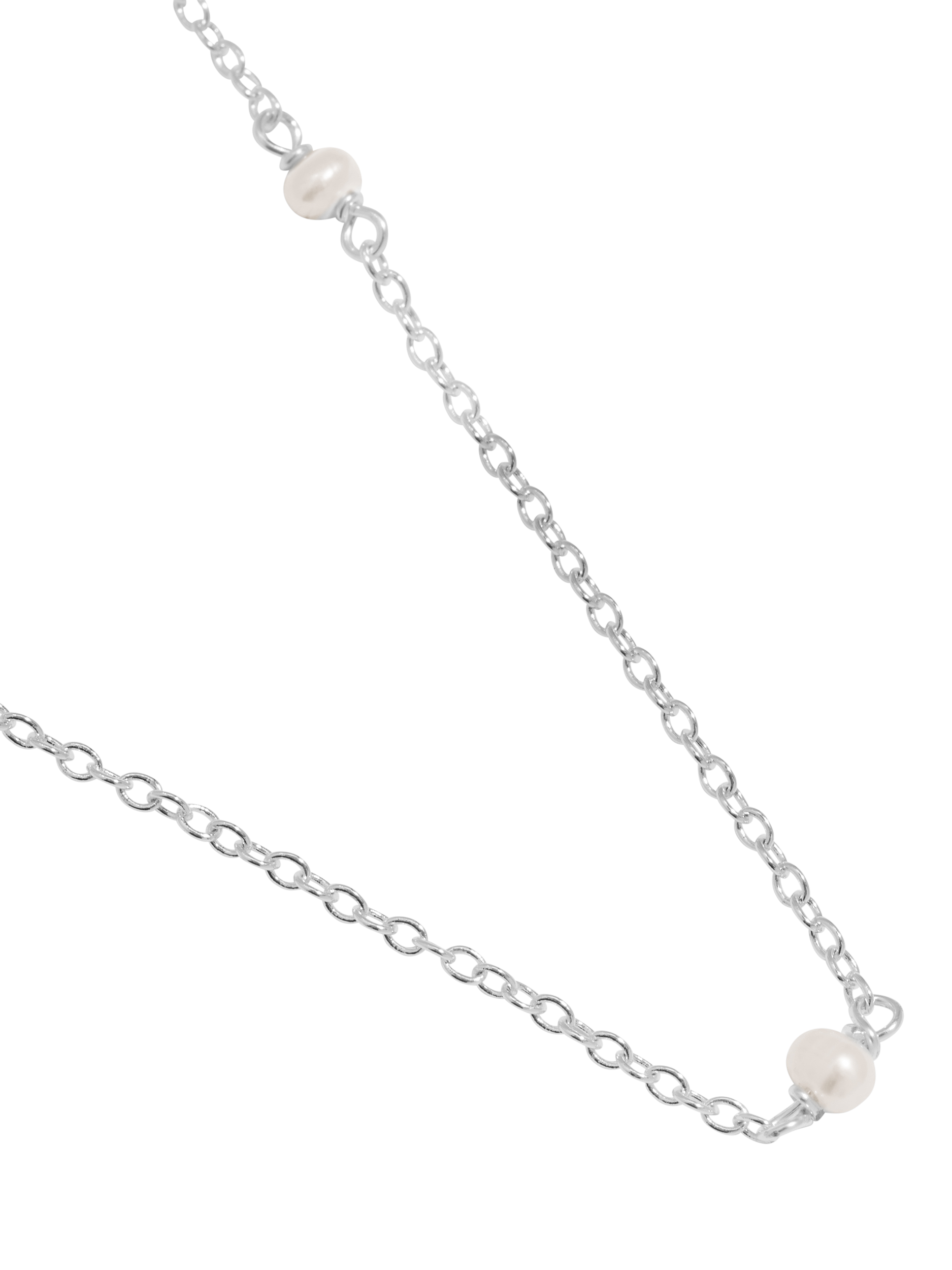 Product image 3 of 4, which shows Joma Jewellery Style Stories Pearl Necklace, Silver