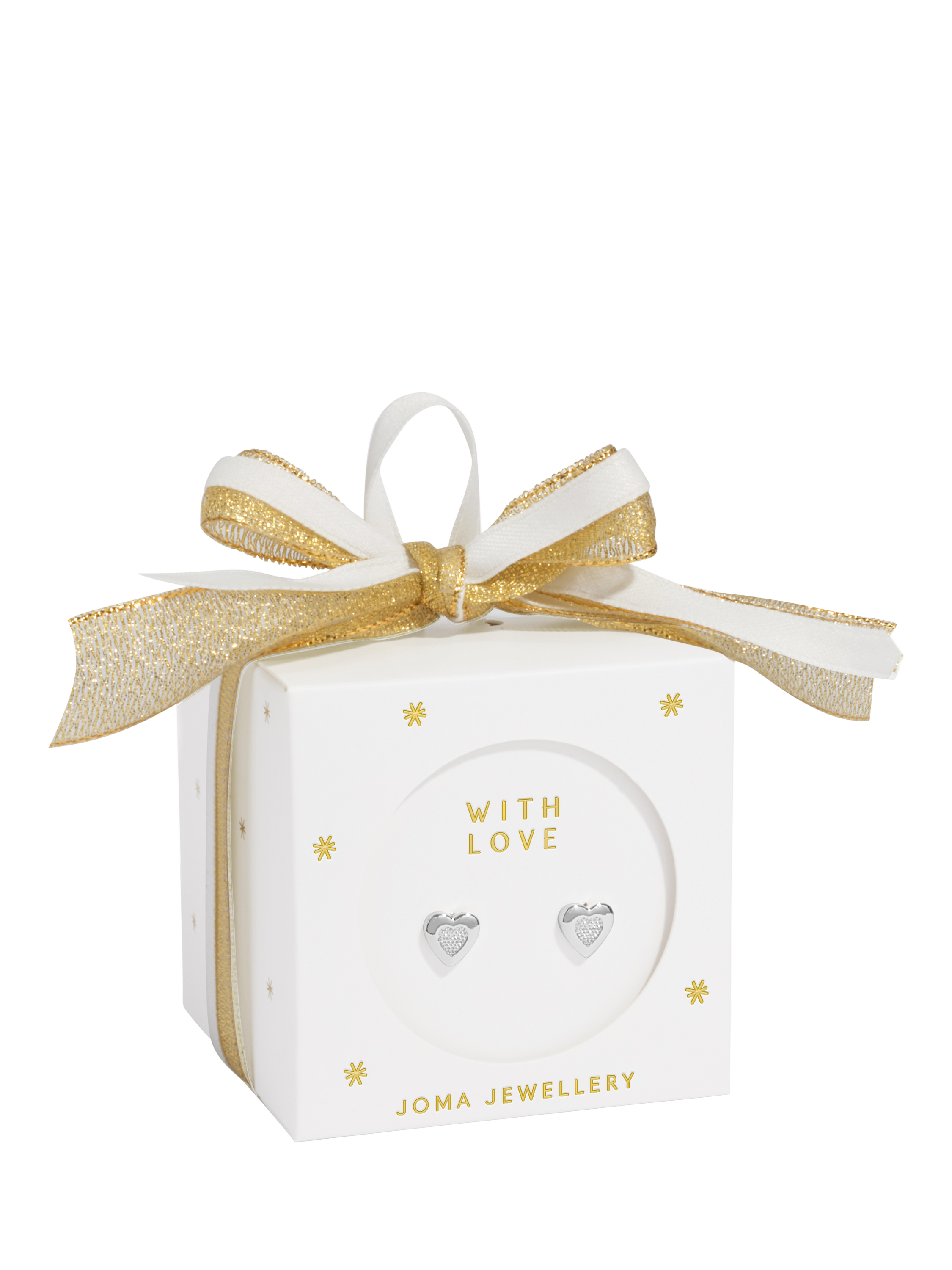 Product image 2 of 4, which shows Joma Jewellery With Love Earring Bauble, Silver