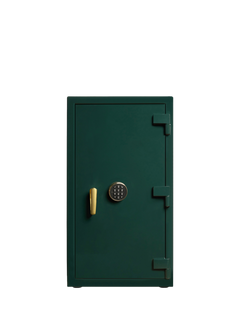 WOLF Atlas 16 Module Watch Winder Safe, Green/Gold