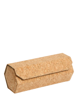 WOLF Cortica Cork Triple Hexagonal Watch Roll, Natural - view 2, Natural