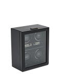 Wolf British Racing Vegan Leather 4 Module Watch Winder