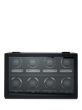 Wolf British Racing Vegan Leather 8 Module Watch Winder