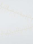 John Lewis 100 Battery Operated Micro LED Cluster Lights, Warm White