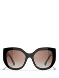CHANEL Polarised Cat's Eye Sunglasses CH5550C, Black