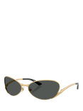Versace VE2285 Unisex Oval Sunglasses