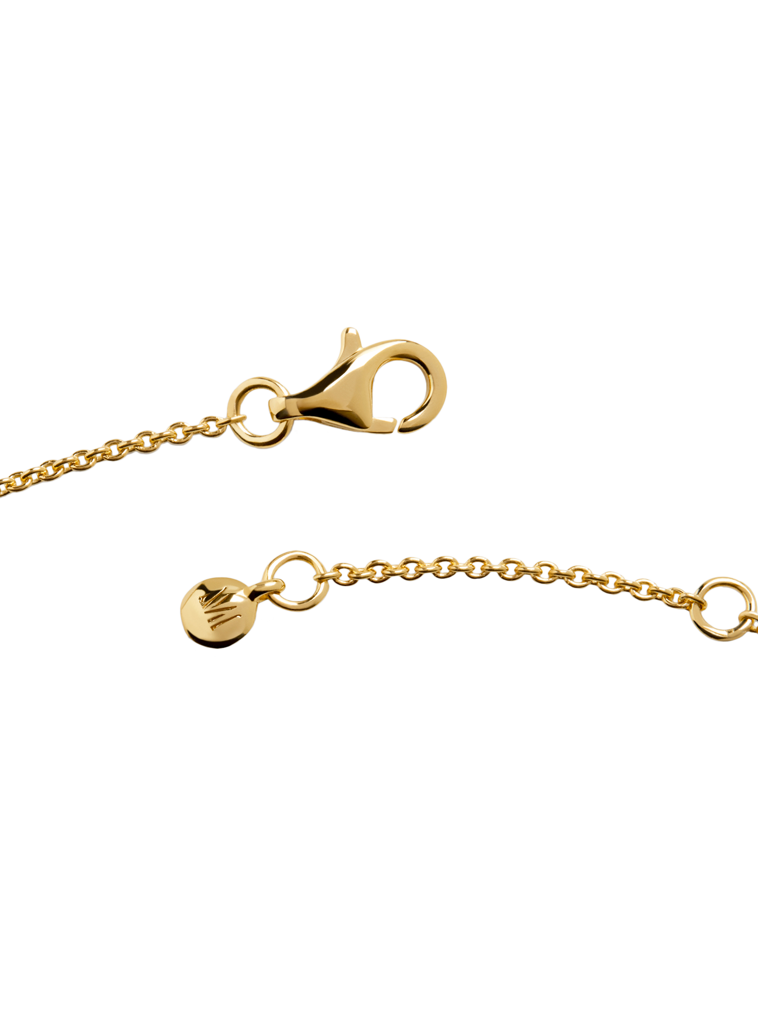 Product image 5 of 5, which shows Monica Vinader Odyssey Gemstone Bracelet, Green Onyx/Gold