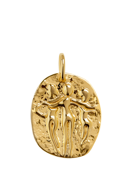 Monica Vinader Sisterhood Pendant, Gold, Gold