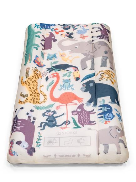 Stokke Jetkids Cloudsleeper InflatableTravel Bed - view 2, Animal Family