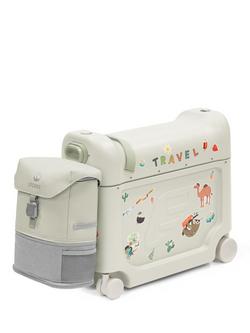 Stokke Jetkids BedBox and BackPack Travel Bundle, Seagreen