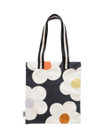 Caroline Gardner Flower Book Bag, Charcoal